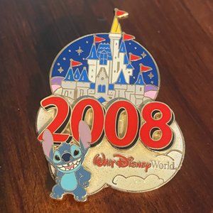 2008 Stitch Magic Kingdom Walt Disney World Park Pin